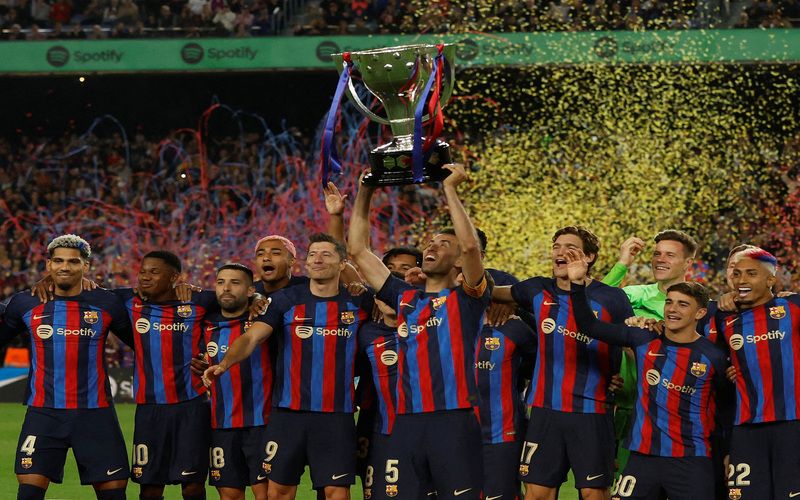 barca vô địch la liga bao nhiêu lần